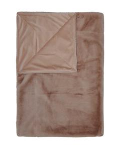 Меховое одеяло Essenza, серо-коричневый