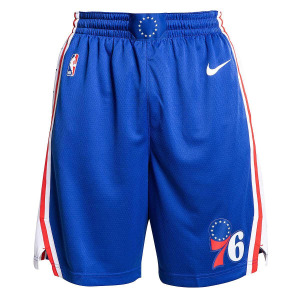 Шорты NBA Philadelphia 76ers Dri-Fit Icon Swingman Nike, цвет Blau/Weiß