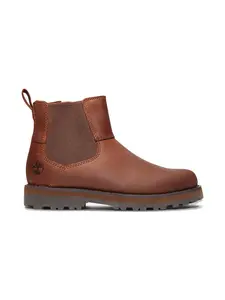 Ботинки на молнии Timberland Kids, коричневый