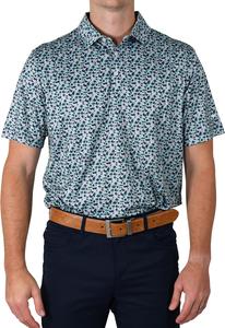 Columbia Golf мужская футболка Catchy Swing Polo, Faded Sky