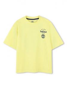 Детская футболка с логотипом Timberland, Straw Yellow