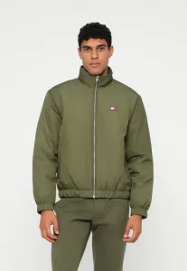 Незаменимая стеганая зимняя куртка Tommy Jeans, Dark Greenery