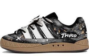 Adidas Adimatic Star Wild, Metal Aesthetics, Gold Foil Distressed, кроссовки низкие устойчивые к истиранию в стиле люкс-стритвир