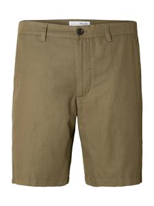 Обычные брюки SELECTED SLHMILES, оливковый