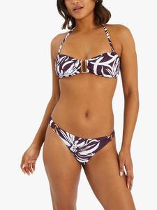 Трусики бикини с цветочным принтом Accessorize, Brown