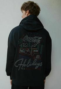 Худи Next CHRISTMAS COCA COLA GRAPHIC LICENSE, Black