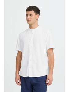 BLEND Льняная рубашка BHMLiam белого цвета