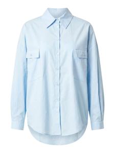 TEESHOPPEN Рубашка 'Clara' в светло-голубом цвете