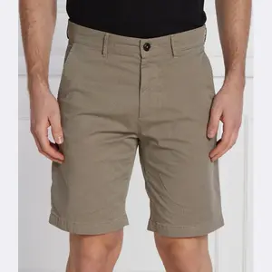 Шорты-Чиносы узкого кроя Boss, бежевый