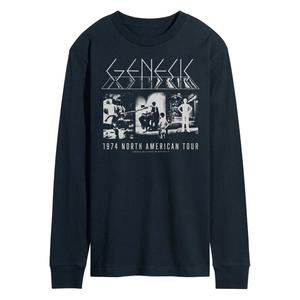 Мужская футболка Genesis 1974 Tour с длинными рукавами Licensed Character