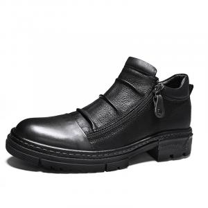 Ботильоны мужские 3,5 см Devanro, Black