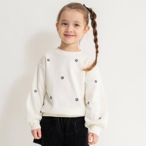 Толстовка с флисовой подкладкой и разнообразной вышивкой