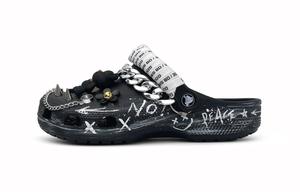 Crocs Классические сабо унисекс черные белые