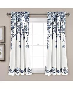 Оконные шторы с фильтрацией света Tanisha Lush Decor, синий