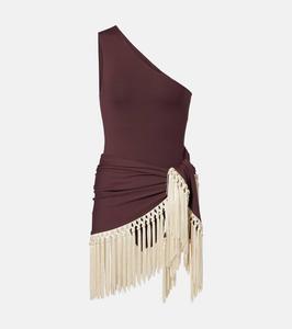 Купальник и пляжная накидка Yacare Taller Marmo, Mahogany-Ivory