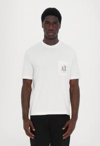 Базовая футболка Armani Exchange, кремовый