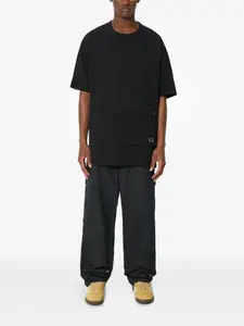 Брюки с нашивкой-логотипом Human Made, черный