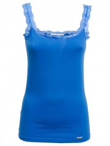 Influencer Топ в синем цвете