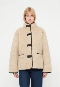 Зимняя куртка на пуговицах Gap, Cream
