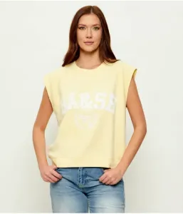 Футболка BEATA relaxed fit Ba&Sh, желтый