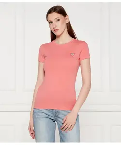 Футболка Slim fit Guess Jeans, розовый