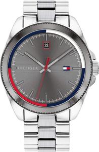 Мужские кварцевые часы Tommy Hilfiger из нержавеющей стали, Grey