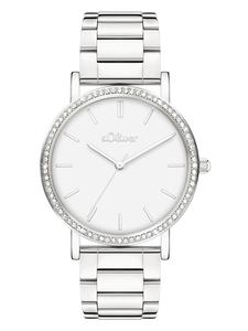 s.Oliver Серебряные аналоговые часы