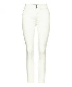 Джинсы York зауженного кроя Street One, белый