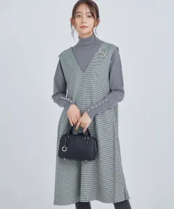 Платье-свитер из саржи цвета ржанки Suite, цвет Green 3[360]