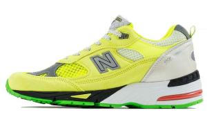Кроссовки мужские NB 991 с низким верхом, желтые New Balance