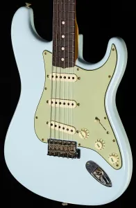 Fender Custom Shop Willcutt True '62 Stratocaster Relic Выцветший Соник Блю 60-х C (091)