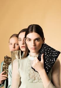 Клатч Abro, цвет black nickel