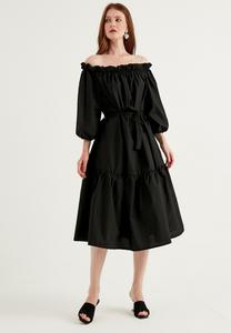 Дневное платье BALLOON SLEEVE Herita, цвет black