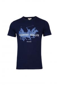 Футболка с коротким рукавом лошади Harvey Miller, синий