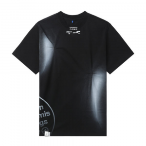 ADER ERROR Футболка Women's Black Crew Neck Moderate Straight Fit