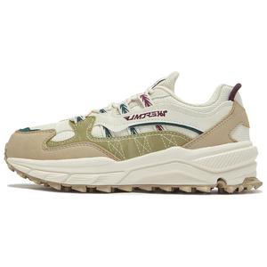 361° Женские повседневные туфли Life Collection с низким верхом, устойчивые к истиранию и скольжению, бежево-зеленого цвета