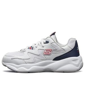 Кроссовки d'lites airy 'white blue red' Skechers, белый