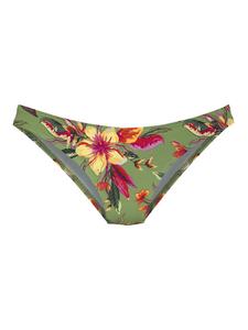 Плавки бикини с принтом шалфейно-розового цвета LASCANA