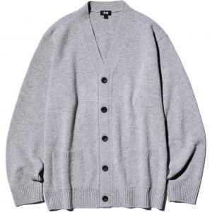 UNIQLO Джемпер унисекс серый