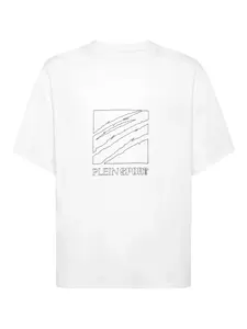 Футболка с логотипом Plein Sport, белый