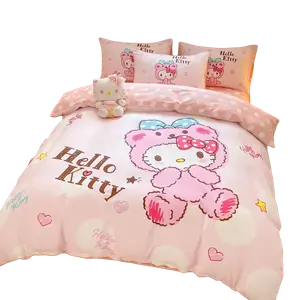 100% Cotton Print Пододеяльник With 100% Cotton Filling Sanrio, 100% Cotton Large (Pocket Pillow) Toy Bear Kt