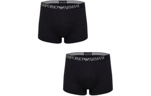 Двухкомплектные боксеры EMPORIO ARMANI, 2 штуки (Черный)