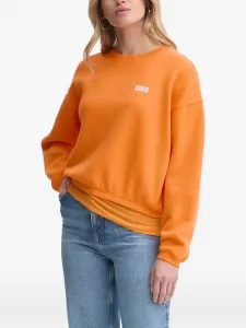 Толстовка с круглым вырезом и логотипом American Vintage, оранжевый