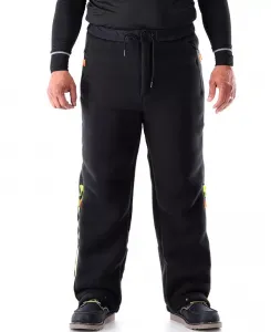 Мужские утепленные брюки FrostFlex с защитой от холода до -12°C, прочная и удобная рабочая одежда RefrigiWear, черный