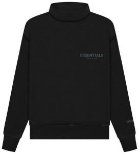 Детская водолазка Fear of God Essentials, черная