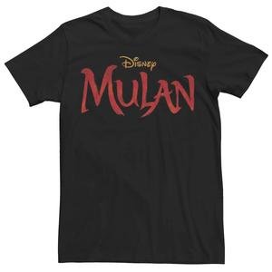 Мужская футболка с логотипом Mulan Live Action Disney