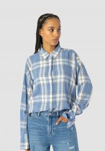 Блузка на пуговицах ESRA Elias Rumelis, светло-голубой