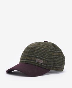 Бейсболка Barbour Clyde Sports, Brown-Olive Plaid