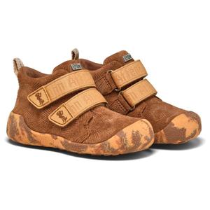 Первые детские кроссовки для ходьбы, кожаные, разговорчивые, босиком Affenzahn, коричневый