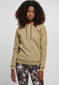 Толстовка женская Urban Classics с капюшоном, бежевый